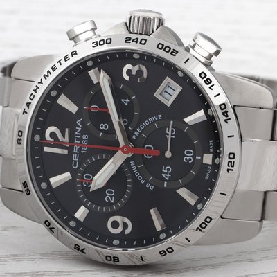 Certina DS Podium Quartz Precidrive Chronograph 1/10 Sec C034.417.11.057.00