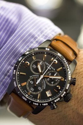 Certina DS Podium Quartz Precidrive Chronograph 1/10 Sec C034.417.36.057.00