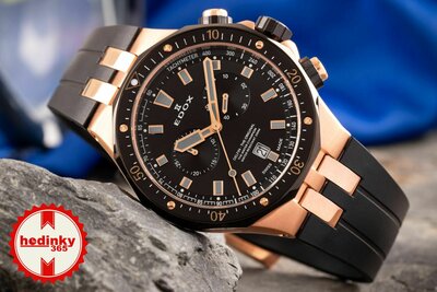Edox Delfin Quartz Chronograph 10109 357RNCANI