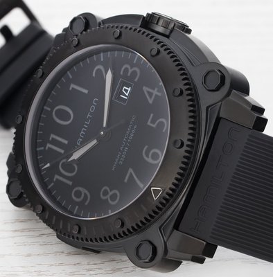 Hamilton Khaki BeLOWZERO 1000M Automatic H78585333 + spare strap (from The Martian movie)