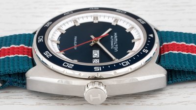 Hamilton American Classic Pan Europ Day Date Auto H35405741 + spare strap