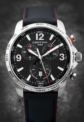 Certina DS Podium Quartz Precidrive Big Size Chronograph 1/100 SEC C001.647.16.057.01