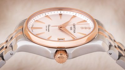 Certina DS Action Lady Quartz Precidrive COSC Chronometer Diamonds C032.051.22.036.00