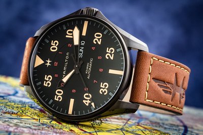 Hamilton Khaki Aviation Pilot Day Date Automatic H64705531