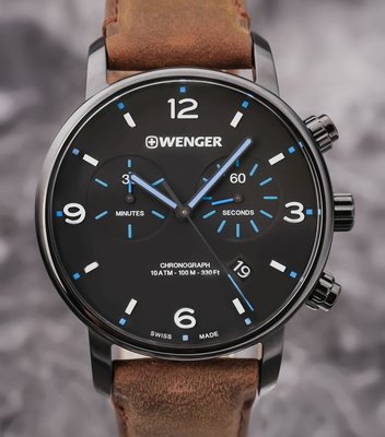 Wenger Urban Metropolitan Quartz Chronograph 01.1743.112