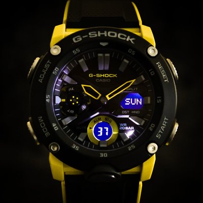 Casio G-Shock Original GA-2000-1A9ER Carbon Core Guard