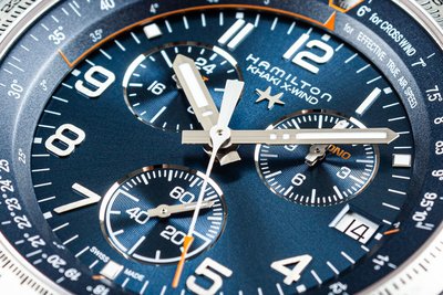 Hamilton Khaki Aviation Pilot X-Wind Quartz Chronograph GMT H77922141