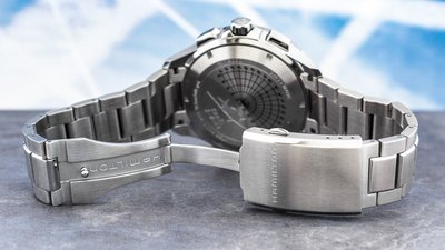 Hamilton Khaki Aviation Pilot X-Wind Quartz Chronograph GMT H77922141