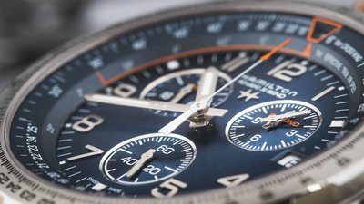 Hamilton Khaki Aviation Pilot X-Wind Quartz Chronograph GMT H77922541