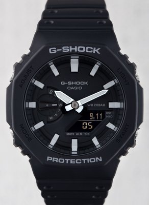 【新品/マット・ブラック】G-SHOCK　GA-2100WD-1AJF Casio G-Shock Original GA-2100-1AER Carbon Core Guard | Hodinky