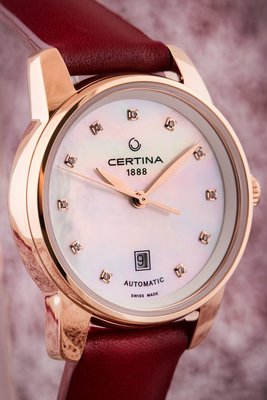 Certina DS Podium Lady Automatic 29mm C001.007.36.116.02 (+ spare strap)