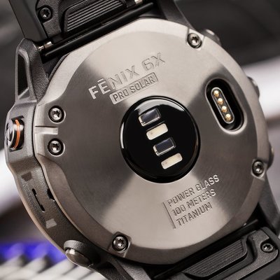 Garmin Fenix 6X PRO Solar, TitaniumGrayDLC/Black Band (MAP/Music)