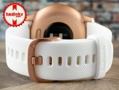 Garmin Vívomove 3 Style, Rose Gold / White Band