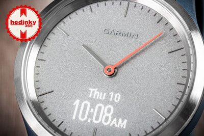 Garmin Vívomove 3S Sport, Silver / Gray Band