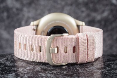 Garmin Vívomove 3 Style, Light Gold / Pink Nylon Band
