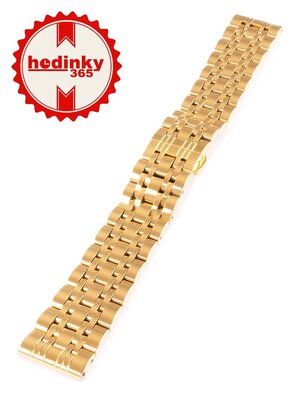 Steel bracelet Mavex LUX-02, Golden