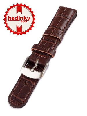 Leather strap Mavex W-080-B, Brown