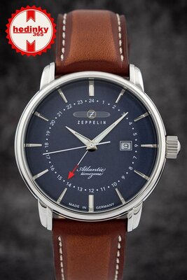 Zeppelin Atlantic Quartz GMT 8442-3