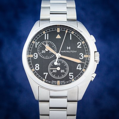 Hamilton Khaki Aviation Pilot Pioneer Quartz Chronograph H76522131