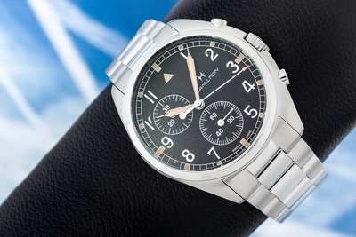 Hamilton Khaki Aviation Pilot Pioneer Quartz Chronograph H76522131