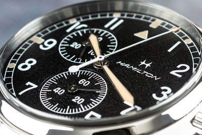 Hamilton Khaki Aviation Pilot Pioneer Quartz Chronograph H76522131