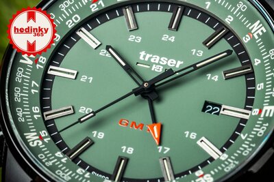 Traser P68 Pathfinder GMT Green 109035