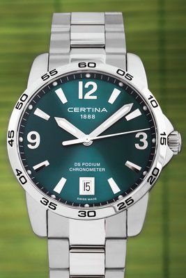Certina DS Podium Quartz Precidrive COSC Chronometer C034.451.11.097.00