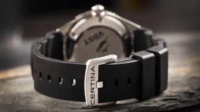 Certina DS Super PH500M Automatic Powermatic 80 Nivachron Diver's C037.407.17.280.10 VDST Special Edition (+ strap extension)