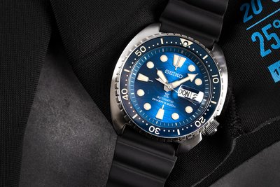 Seiko Prospex Sea Automatic Diver's SRPE07K1 Save the Ocean Great White Shark Special Edition "King Turtle"