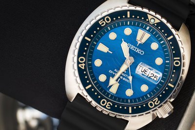 Seiko Prospex Sea Automatic Diver's SRPE07K1 Save the Ocean Great White Shark Special Edition "King Turtle"