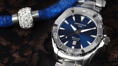 Certina DS Action Lady Quartz Precidrive COSC Chronometer C032.251.11.041.00