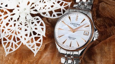 Certina DS Action Lady Quartz Precidrive COSC Chronometer Diamonds C032.051.11.116.00