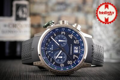 Edox Chronorally Quartz Chronograph 38001-tinv-buv3