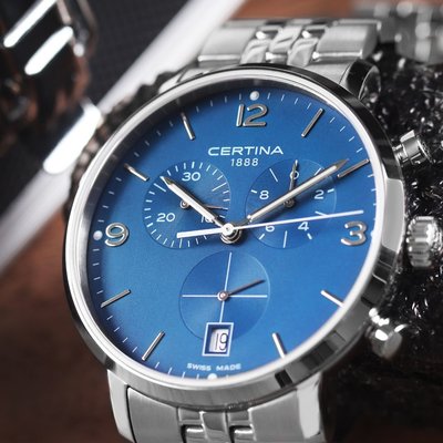 Certina DS Caimano Chronograph Quartz Precidrive C035.417.11.047.00