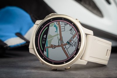 Garmin Fenix 6S PRO Solar, LightGold/Sand Band (MAP/Music)