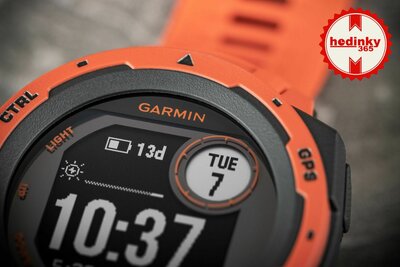 Garmin Instinct Solar Red Optic