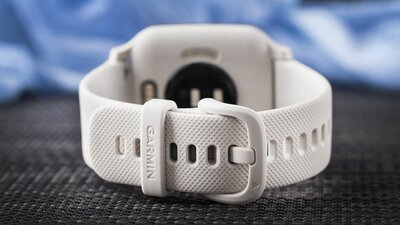 Garmin Venu Sq Music, RoseGold/Sand Band