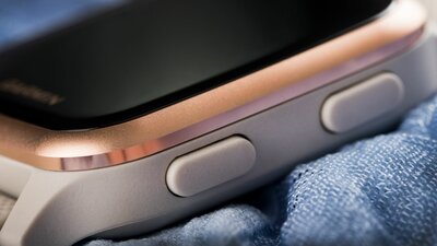 Garmin Venu Sq Music, RoseGold/Sand Band