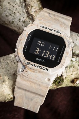 Casio G-Shock Original DW-5600WM-5ER Utility Wavy Marble Series