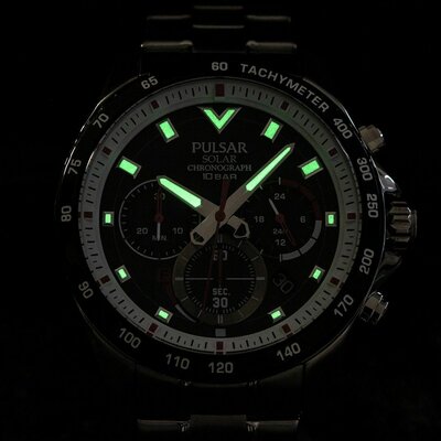 Pulsar Accelerator Solar Chronograph PZ5111X1