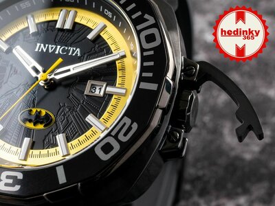 Invicta DC Comics Quartz 48mm 35079 Batman Limited Edition 4000pcs