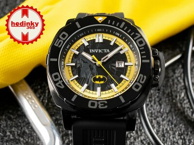 Invicta DC Comics Quartz 48mm 35079 Batman Limited Edition 4000pcs