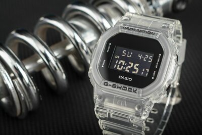 Casio G-Shock Original DW-5600SKE-7ER Skeleton Series