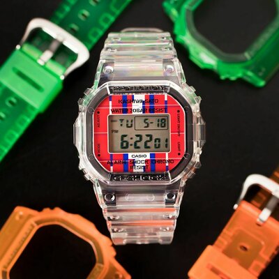 Casio G-Shock Original DWE-5600KS-7ER Kashiwa Sato Limited Edition (+ 2 soare straps and bezels)