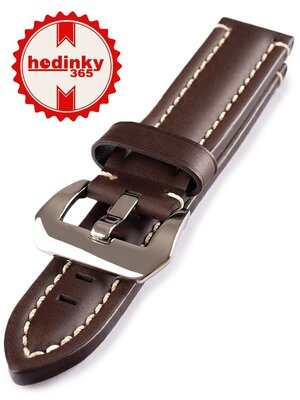 Leather strap Mavex HYP-04-T.MORO, Brown