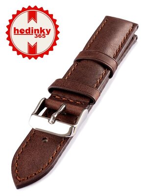 Leather strap Mavex HYP-06-MORO, Brown