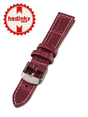 Leather strap Mavex W-140-F, purple