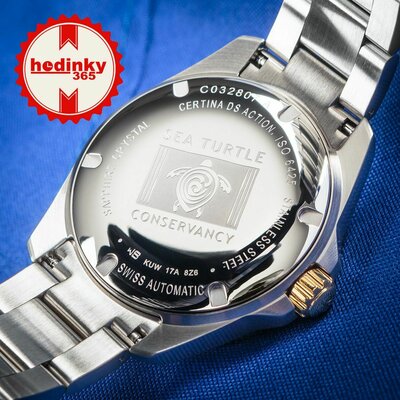 Certina DS Action Automatic Powermatic 80 C032.807.22.041.10 Sea Turtle Conservancy Special Edition