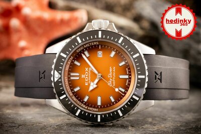 Edox SkyDiver Neptunian Automatic 80120-3nca-odn