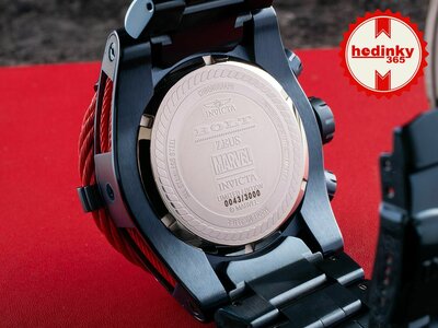 Invicta Marvel Quartz 53mm 35164 Spiderman Limited Edition 3000pcs